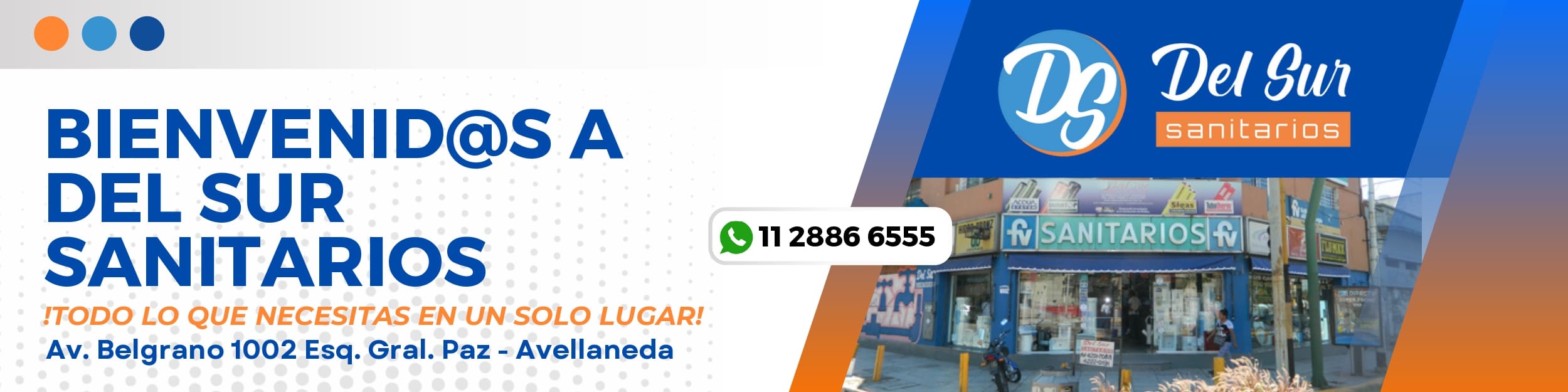 Bienvenidos a Del Sur Sanitarios